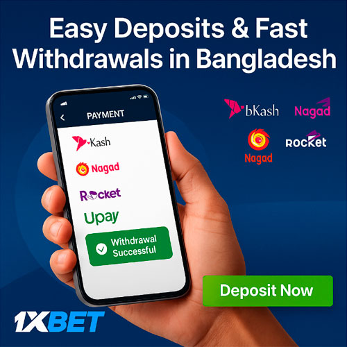 1xBet Bangladesh payment options