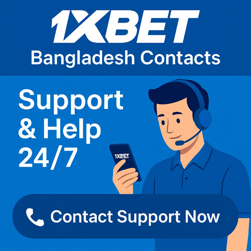 1xBet Bangladesh support contact