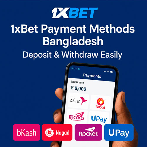 1xBet Bangladesh payment options