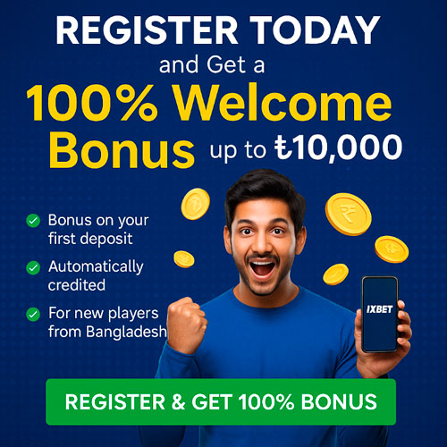 1xBet welcome bonus Bangladesh